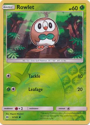 Rowlet 9/149 Unlimited
