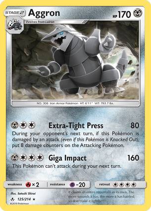 Aggron 125/214 Unlimited
