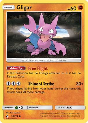 Gligar 98/214 Unlimited