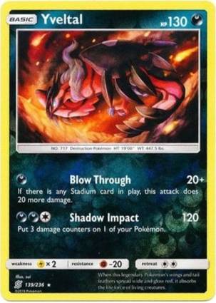 Yveltal 139/236 Unlimited