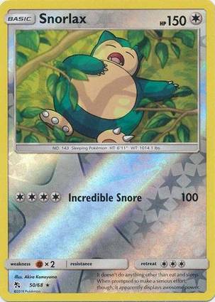 Snorlax 50/68 Unlimited