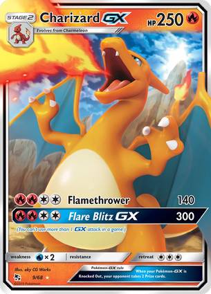Charizard GX  9/68 Unlimited