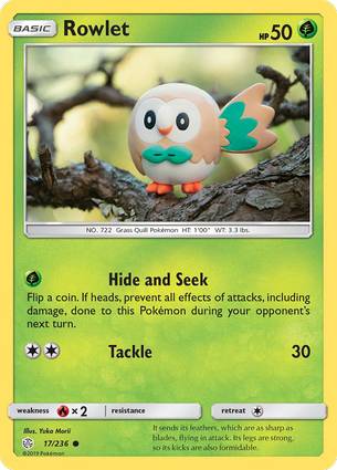 Rowlet 17/236 Unlimited