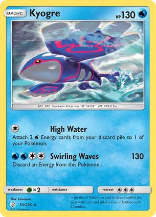 Kyogre 53/236 Unlimited