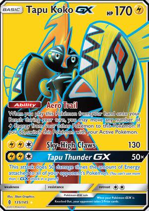 Tapu Koko GX 135/145 Unlimited