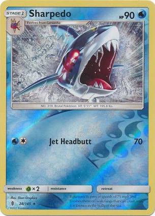 Sharpedo 28/145 Unlimited