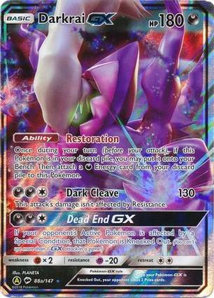 Darkrai GX 88a/147 Alternate Art Promo