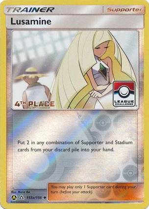Lusamine 153a/156 4th Place