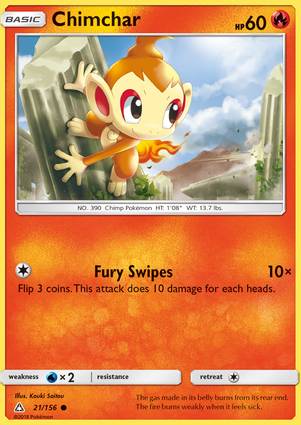 Chimchar 21/156 Unlimited