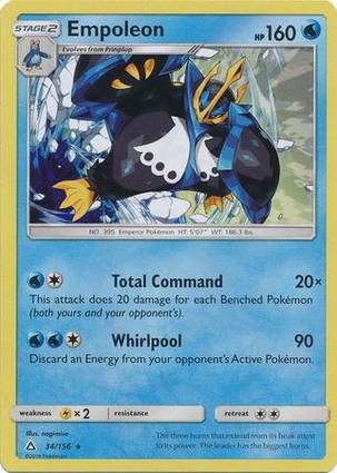 Empoleon 34/156 Cracked Ice Holo