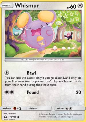 Whismur 116/168 Unlimited