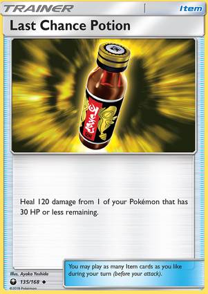 Last Chance Potion 135/168 Unlimited
