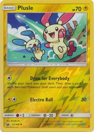 Plusle 53/168 Unlimited