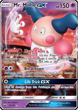 Mr. Mime GX 56/168 Unlimited
