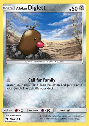 Alolan Diglett 122/214 Unlimited