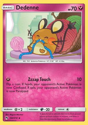 Dedenne 142/214 Unlimited