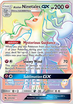 Alolan Ninetales GX 225/214 Unlimited