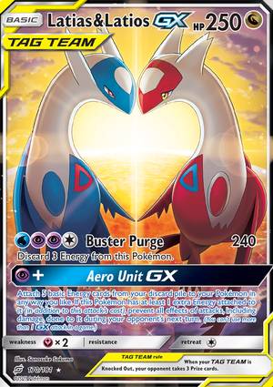 ポケモンカード英語版Latias &amp; Latios GX UR170/181 Pokemon Latias & Latios GX 170/181 Team Up Custom Case | eBay