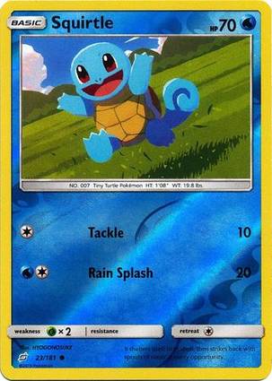 Squirtle 23/181 Unlimited