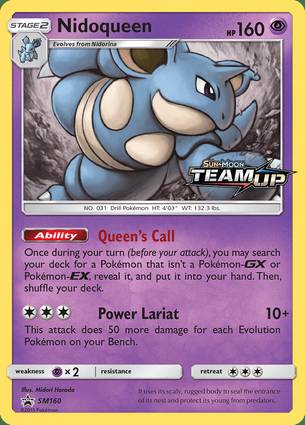 Nidoqueen SM160 Black Star