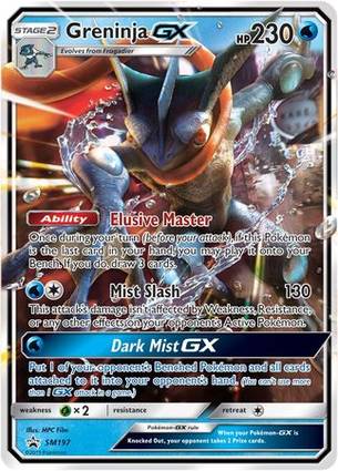 Greninja GX SM197 Black Star