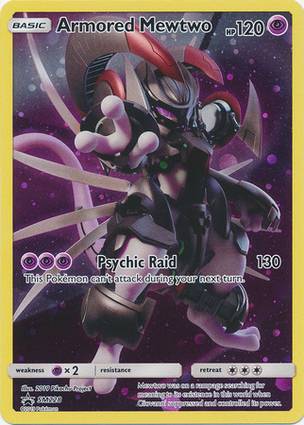 Armored Mewtwo SM228 Black Star