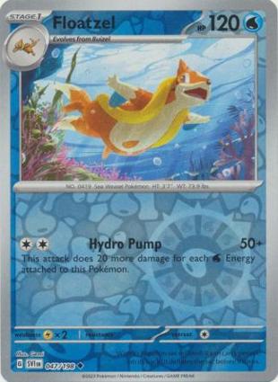 Floatzel 047/198 Unlimited
