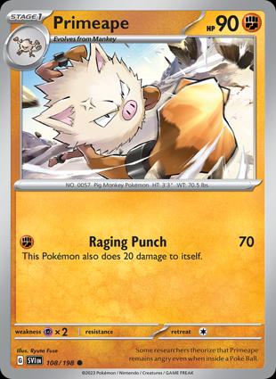 Primeape 108/198 Unlimited