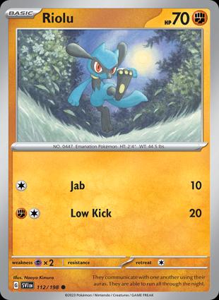 Riolu 112/198 Unlimited