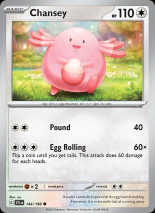 Chansey 144/198 Unlimited