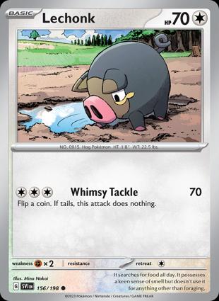 Lechonk 156/198 Unlimited