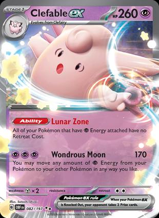 Clefable ex 082/197 Unlimited