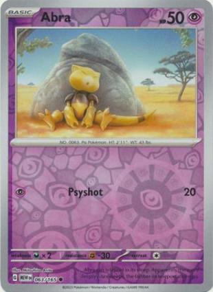 Abra 063/165 Unlimited