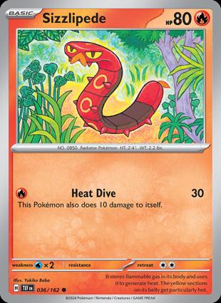 Sizzlipede 036/162 Unlimited