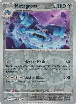 Metagross 115/162 Unlimited