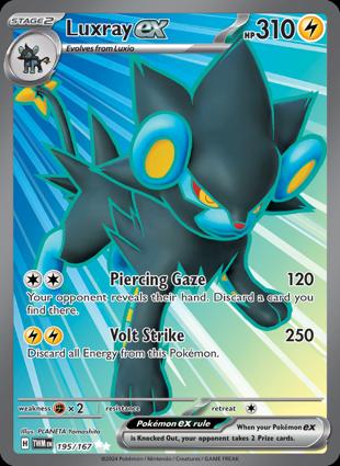 Luxray ex 195/167 Unlimited