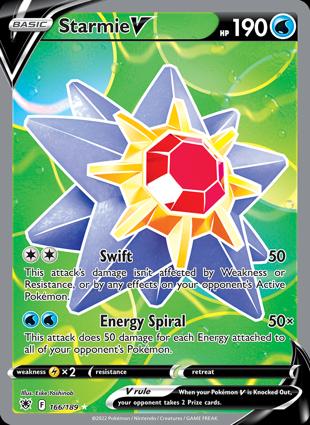 Starmie V 166/189 Unlimited