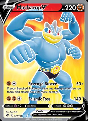 Machamp V 171/189 Unlimited