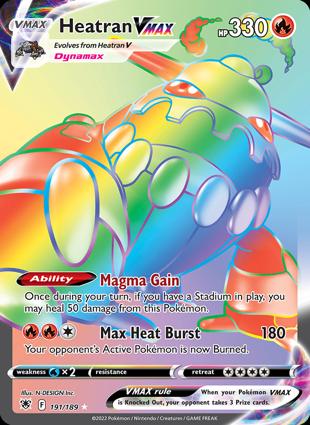 Heatran VMAX 191/189 Unlimited