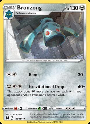 Bronzong 126/196 Unlimited