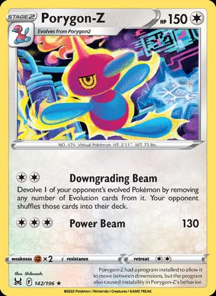 Porygon-Z 142/196 Unlimited
