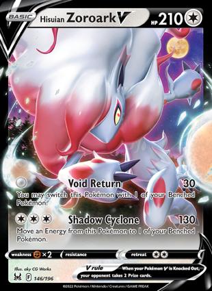 Hisuian Zoroark V 146/196 Unlimited
