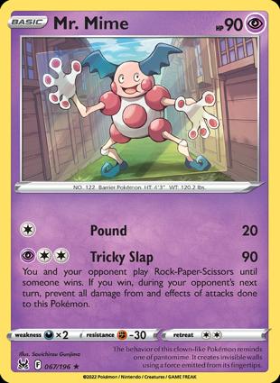 Mr. Mime 067/196 Unlimited