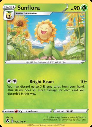 Sunflora 006/195 Unlimited