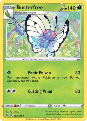 Butterfree 003/192 Unlimited