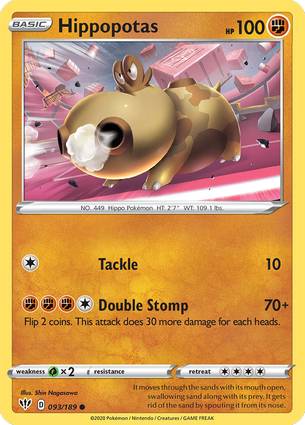 Hippopotas  093/189 Unlimited