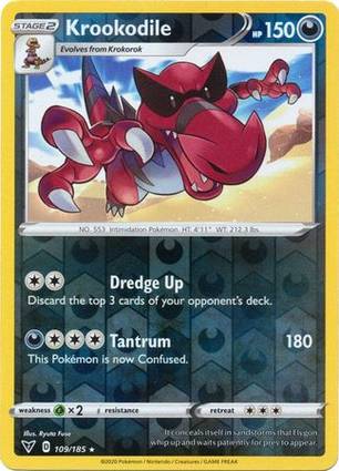 Krookodile  109/185 Unlimited