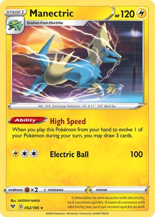 Manectric 052/185 Unlimited