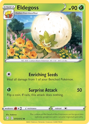 Eldegoss  015/072 Unlimited