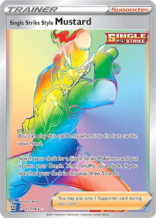 Single Strike Style Mustard 177/163 Unlimited